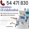 Location lit médicalisé - 1