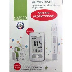 Lecteur de Glycémie Bionime GM550 - 1