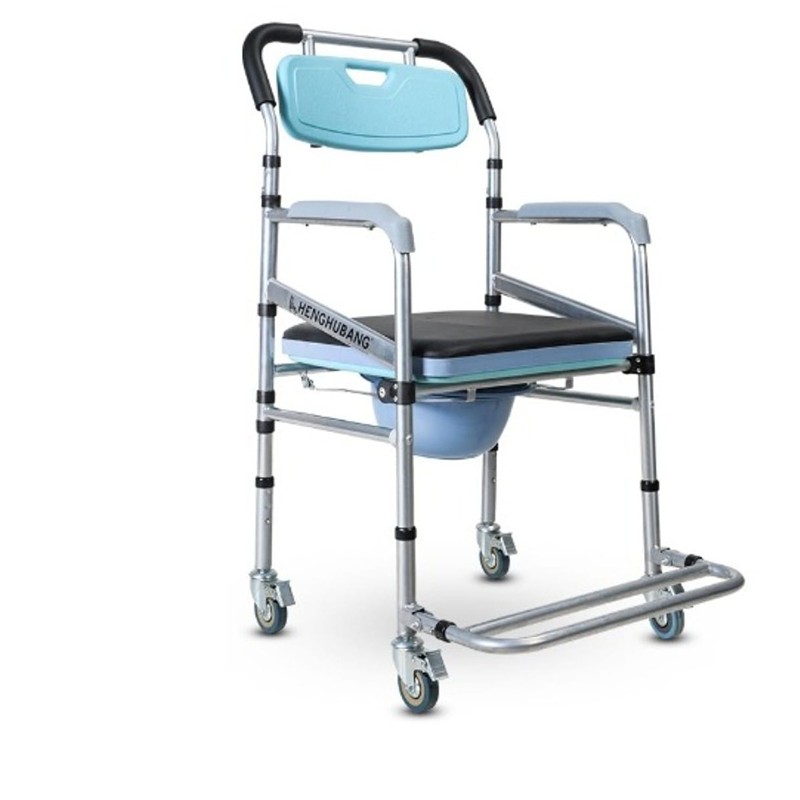 Folding Commode Chair - Mobility and transfer - 1