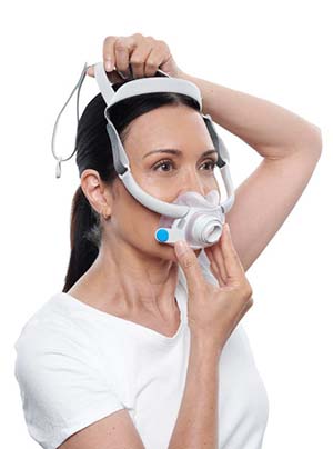 Masque Cpap facial ResMed AirFit F40 Cpap Tunisie